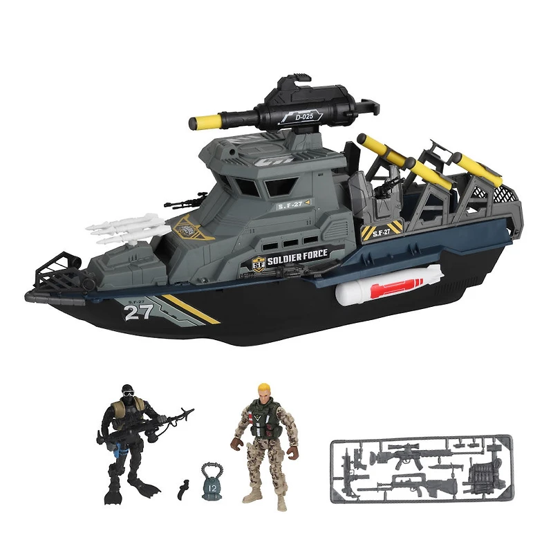 Naval Combat Battleship Playset - Notre exclusivité