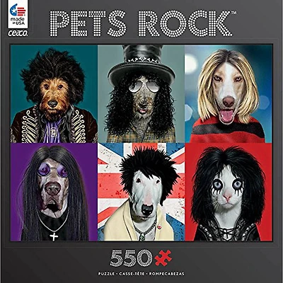 Ceaco: "Pet Rock Stars" casse-tête (550 pc)