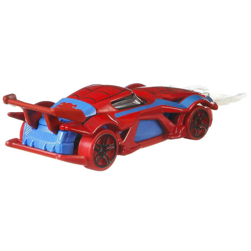 Hot Wheels Disney 100 Marvel Spider-Man Character Car, 1:64 Scale