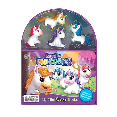 Unicorns Mini Busy Book - Édition Anglaise