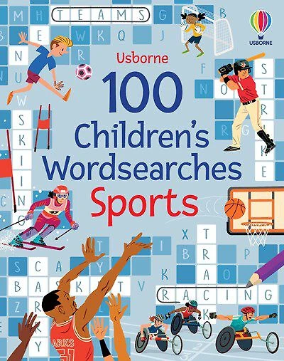 100 Children's Wordsearches: Sports - English Edition