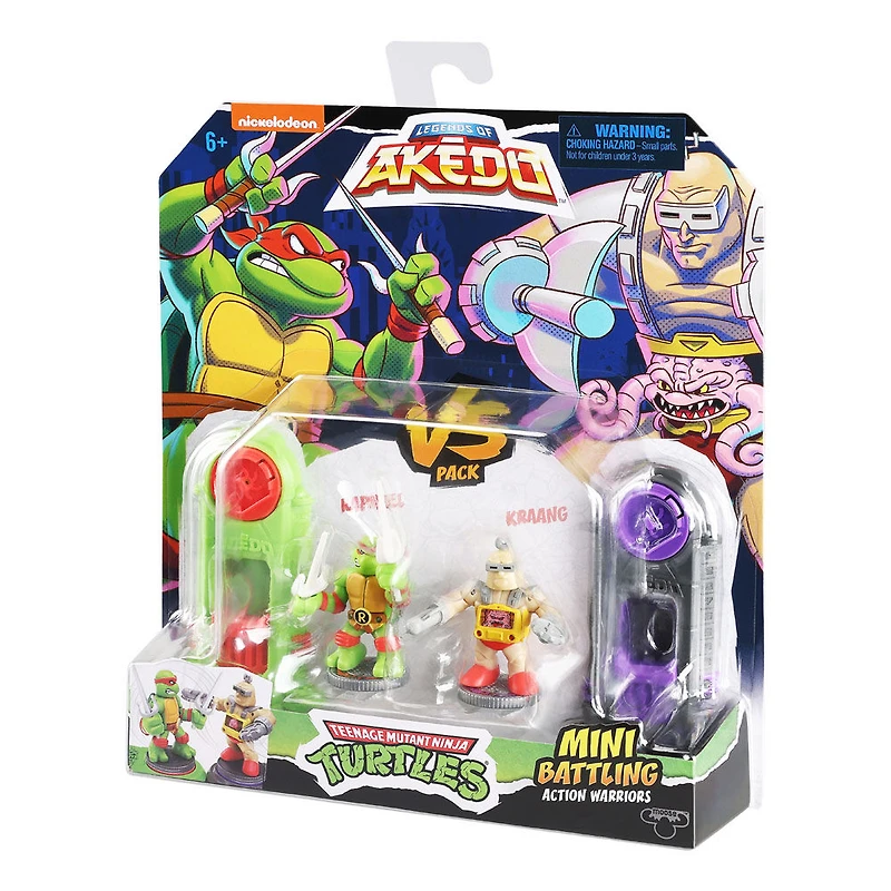 Akedo TMNT S1 Contre Pk Raphael Vs Krang