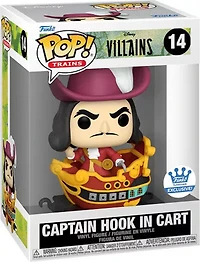 POP Train: Villains- Captain Hook - Notre exclusivité