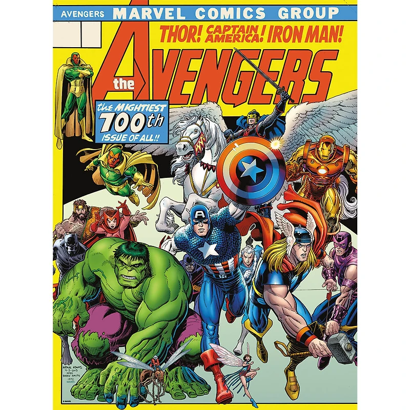 Marvel Avengers Cover 500 Piece Jigsaw Puzzle