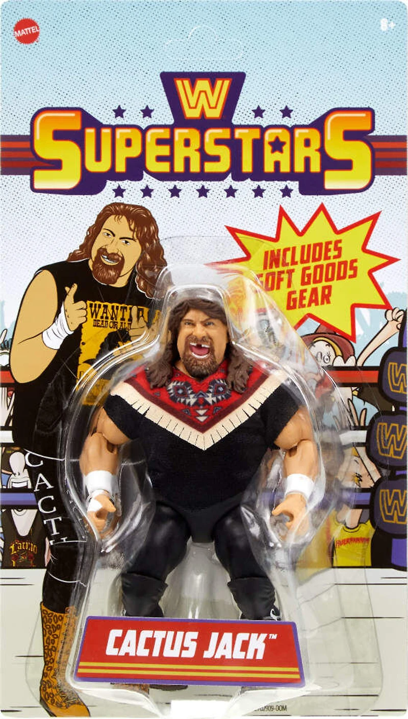 WWE Superstars Cactus Jack Action Figure