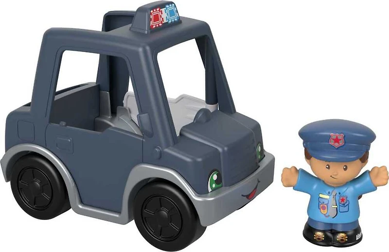 Fisher-Price Little People Voiture de police Aidons les autres
