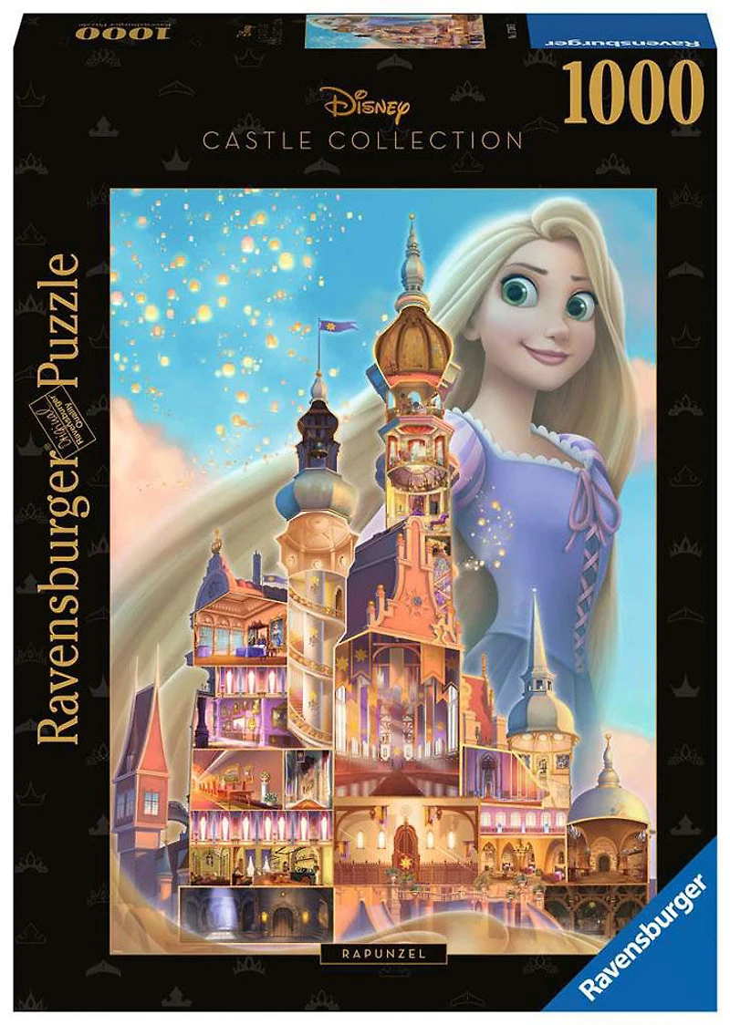 Ravensburger Disney Princess - Disney Castles Rapunzel 1000pc Puzzle
