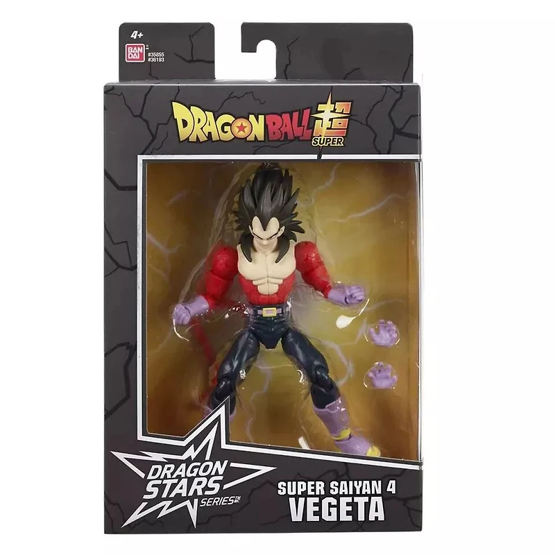 Dragon Stars Posable Figure - Super Saiyan 4 Vegeta