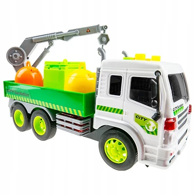 Dragon Wheels - Camion De Transport De Poubelles