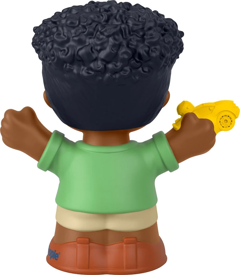 Fisher-Price Little People Boy avec une figurine de voiture pour les tout-petits et les enfants d'âge préscolaire