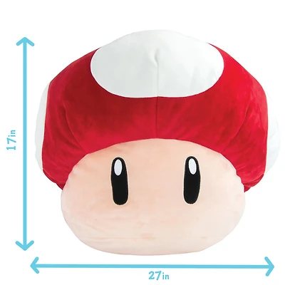 Club Mocchi-Mocchi - Super Mario Jumbo Mushroom Plush