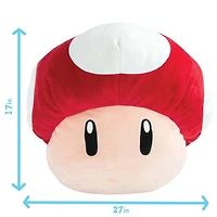 Club Mocchi-Mocchi - Super Mario Jumbo Mushroom Plush