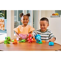 Smashers Junior Dino Dig Small Egg Triceratops (Blue)