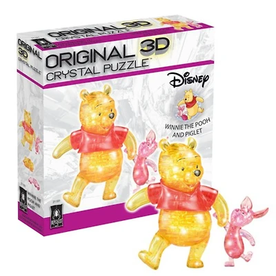 University Games Original 3D Crystal Puzzle - Winnie the Pooh and Piglet