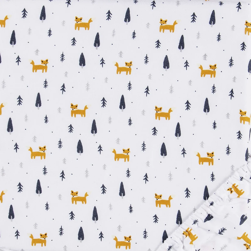 2 Pack Microfiber Sheets - Pine Fox