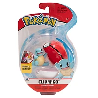 Pokémon - Clip ‘N Go - Carapuce (Squirtle) no 2 et Poké Ball