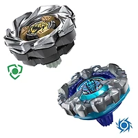 Beyblade X Dual Pack Cowl Sphinx 1-80GF et Crest Leon 7-60GN