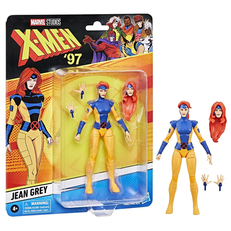 Marvel Legends Series Jean Grey X-Men '97, figurine articulée de 15 cm