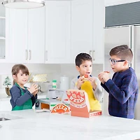 Melissa & Doug Top and Bake Wooden Pizza Counter Play Food Set