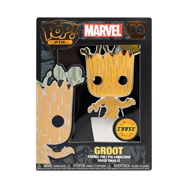 Badge émaillé Baby Groot par Funko Pop! Marvel