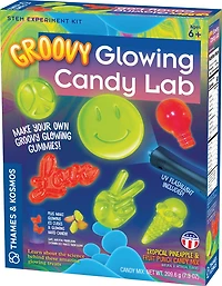 Thames & Kosmos Groovy Glowing Candy Lab - Édition anglaise