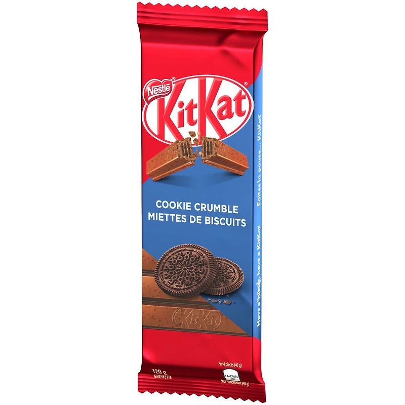 Kitkat Miettes De Biscuits, Tablette, 120 G