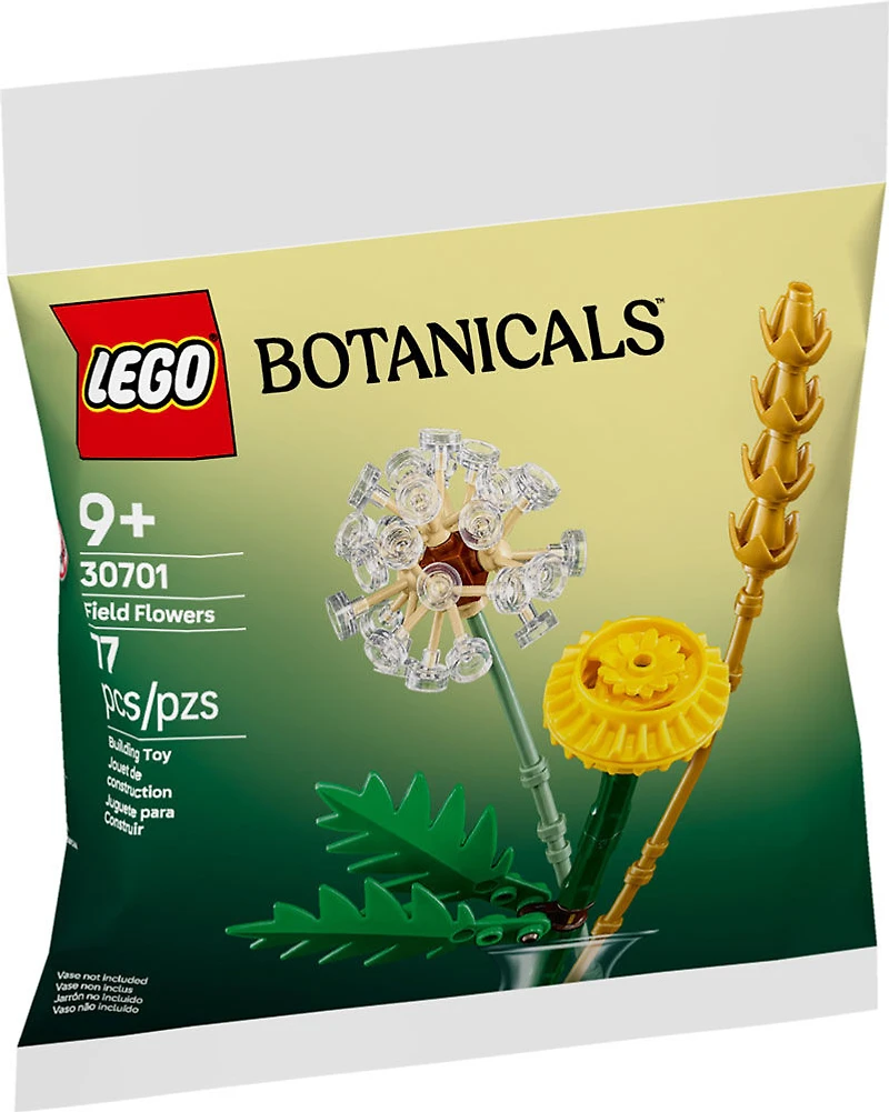 LEGO Botanicals Les fleurs des champs, ensemble de construction 30701
