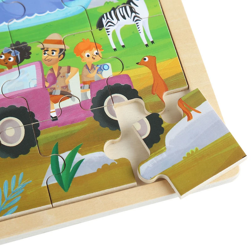 Imaginarium Discovery - Wooden Jigsaw Puzzle Assortment