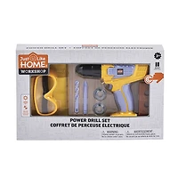 Just Like Home Workshop - Power Drill Set 10 Pieces