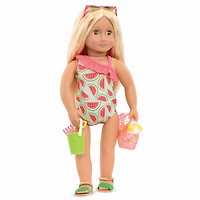 Our Generation, Slice Of Fun, Watermelon Swimsuit Outfit for 18-inch Dolls