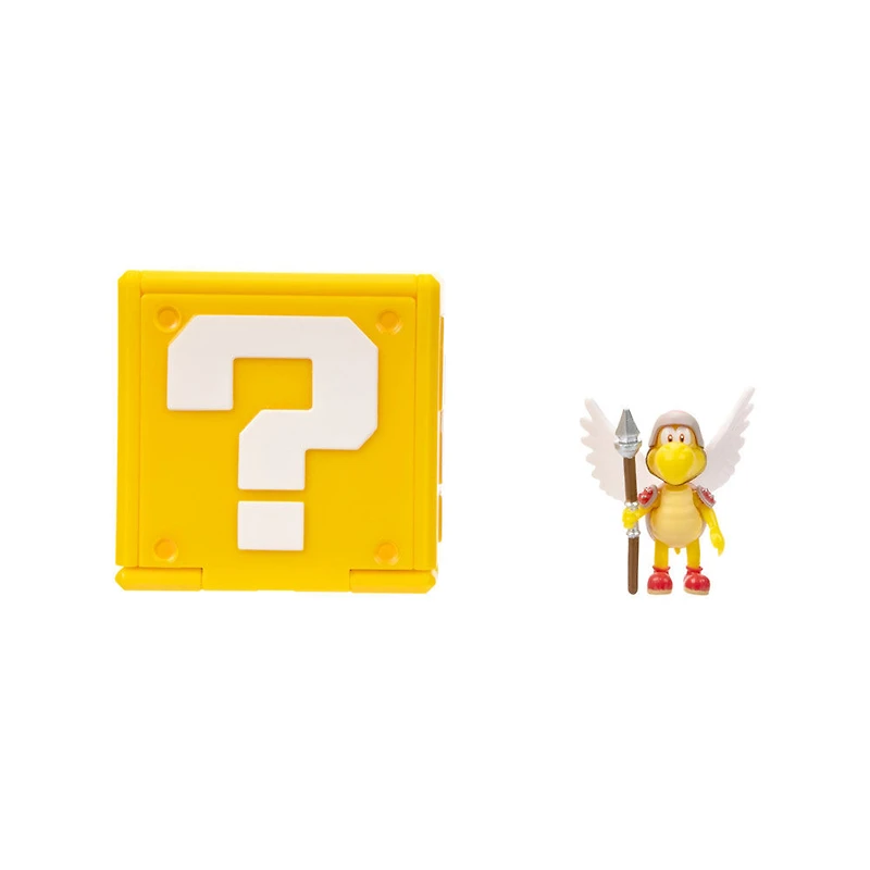 The Super Mario Bros. Movie - 1.25" Mini Figure with Question Block - Koopa Paratroopa