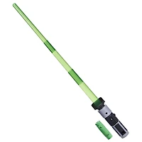 Star Wars Lightsaber Forge Yoda, sabre laser électronique vert personnalisable, jouets Star Wars pour enfants