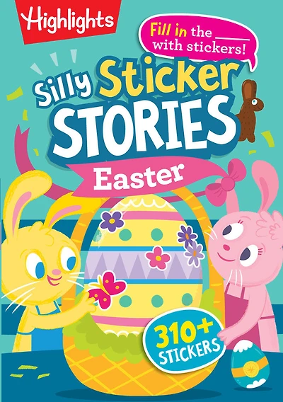 Silly Sticker Stories: Easter - English Edition