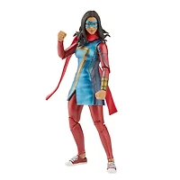 Marvel Legends Series, figurine de collection Ms. Marvel de 15 cm de la série MCU Disney+ Ms. Marvel, 3 accessoires et 1 pièce Build-a-Figure