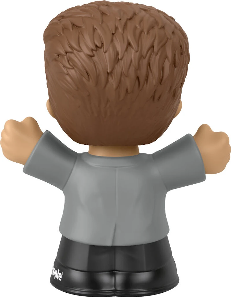 Fisher-Price Little People Man in Gray Jacket Figure pour les tout-petits et les enfants d'âge préscolaire