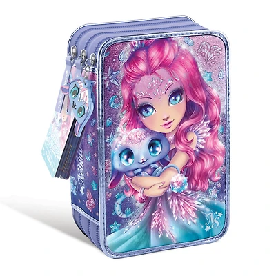 Trousse De Crayons 3 Volet Cristalia & Agatha