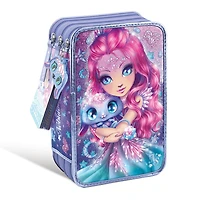 Trousse De Crayons 3 Volet Cristalia & Agatha