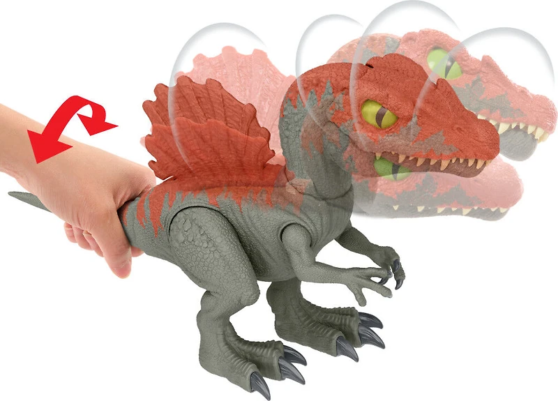 Jurassic World Crushivores Spinosaurus Cage Crasher