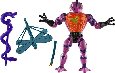 Masters of the Universe Origins Tung Lashor Action Figure, 5.5-in