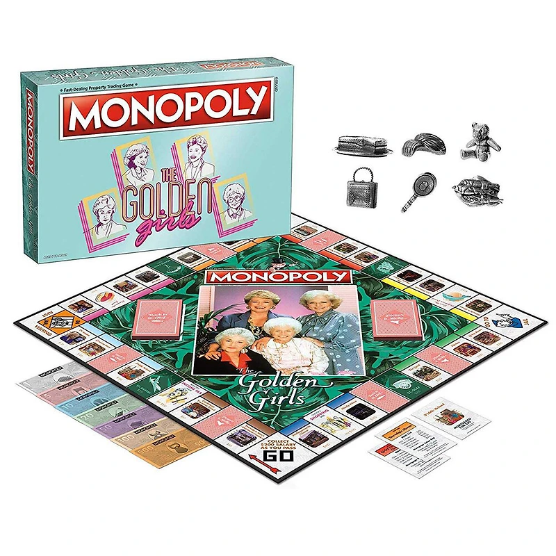 USAopoly MONOPOLY: The Golden Girls - Édition anglaise
