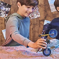 Supercross, Authentic Aaron Plessinger 1:10 Scale Collector Die-Cast Motorcycle Replica with Display Stand