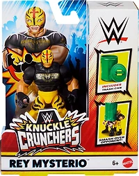 WWE  Knuckle Crunchers  Figurine articulée et acc.  Rey Mysterio