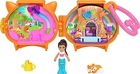 Polly Pocket Connexions Animales Coffret de jeu et poupées Renard