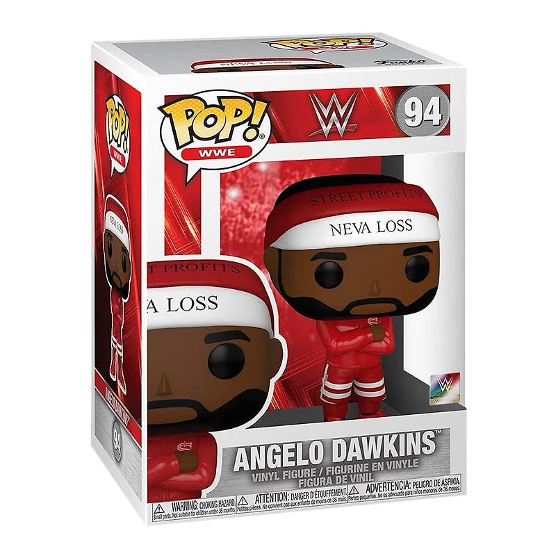 Figurine en vinyl Angelo Dawkins par Funko POP! WWE: Street Profits