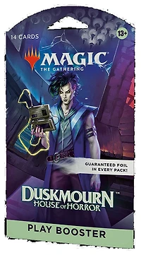 Magic Duskmourn Play Booster Sleeve - English Edition