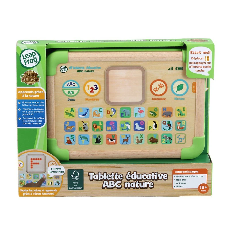 LeapFrog Touch and Learn Nature ABC Board - French Edition