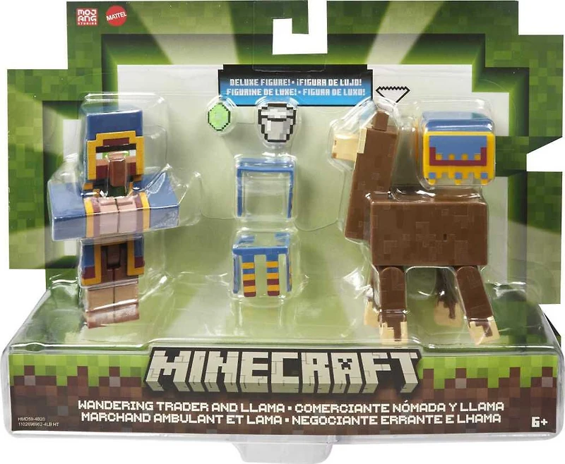 Jouets Minecraft | Coffret de 2 figurines art. | Cadeaux pour enfants