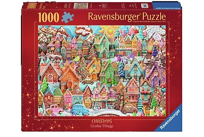 Ravensburger - Village de Biscuits de Noël 1000p
