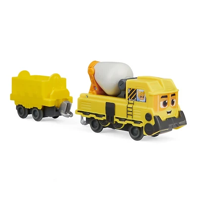 Mighty Express, Petit train Push and Go Brock le bâtisseur avec wagon de cargaison