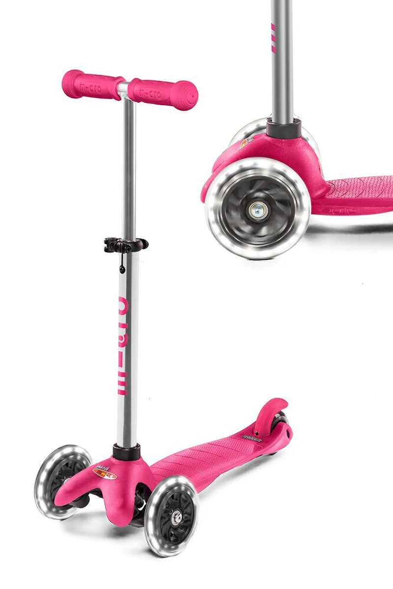 Micro Mini Plus Led Scooter/Pink